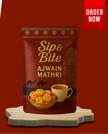 AJWAIN MATHRI  400 Gm +250 Gm {FREE}